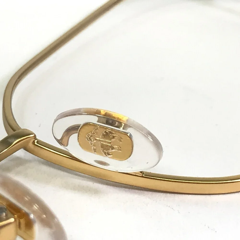 Brooks Brothers Eyeglasses Frames BB1053 1001 Gold Square Full Rim 55-17-145